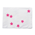 Housse de couette 160 x 210, rose à étoiles