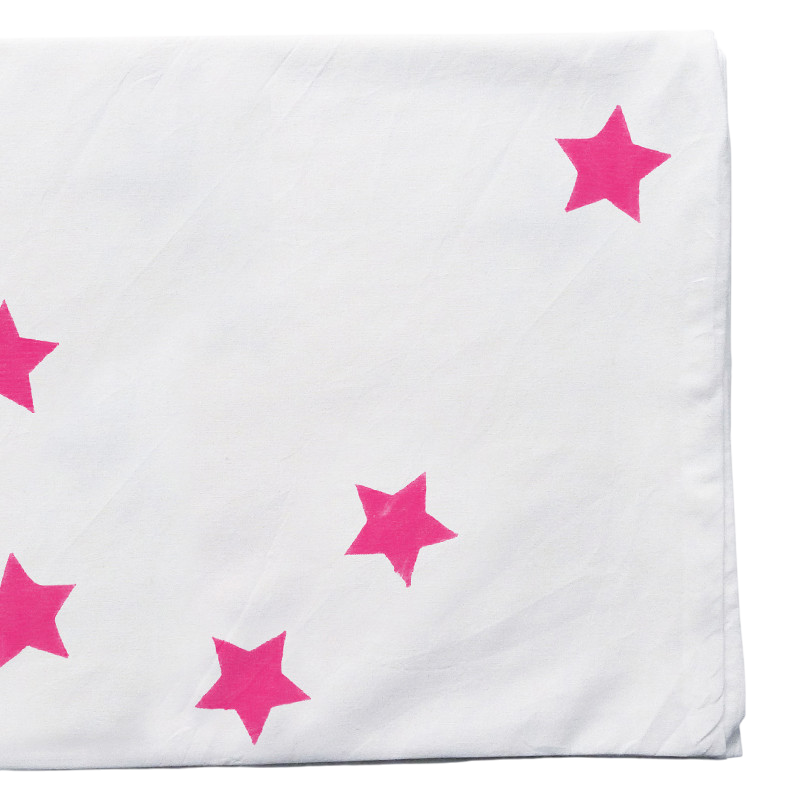 Comforter cover 160 x 210 stars pink