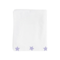 Bath towel stars purple