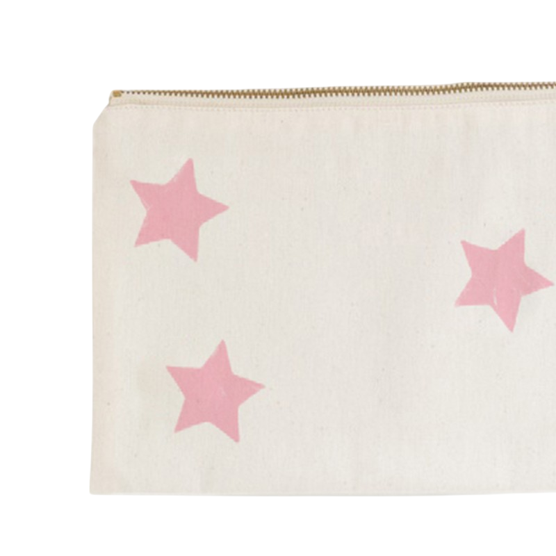 Necessaire stars rosé