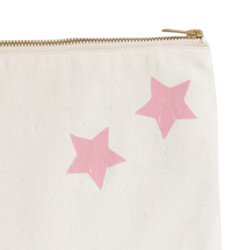 Necessaire stars rosé