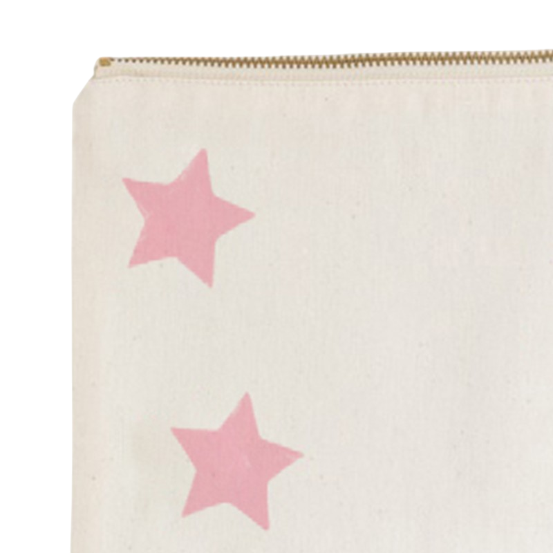 Necessaire stars rosé