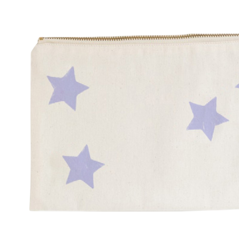 Necessaire stars purple