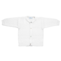 Babyjacke Merinowolle wollweiss
