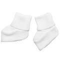 Chausson bébé laine mérinos blanc