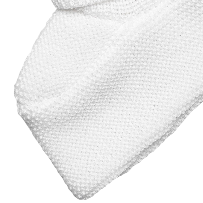 Babyschuhe Merinowolle wollweiss