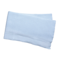 Babydecke Merinowolle hellblau