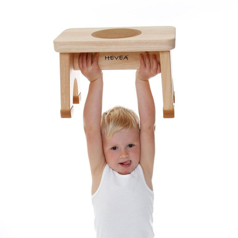 Rubber Wood Stool natural