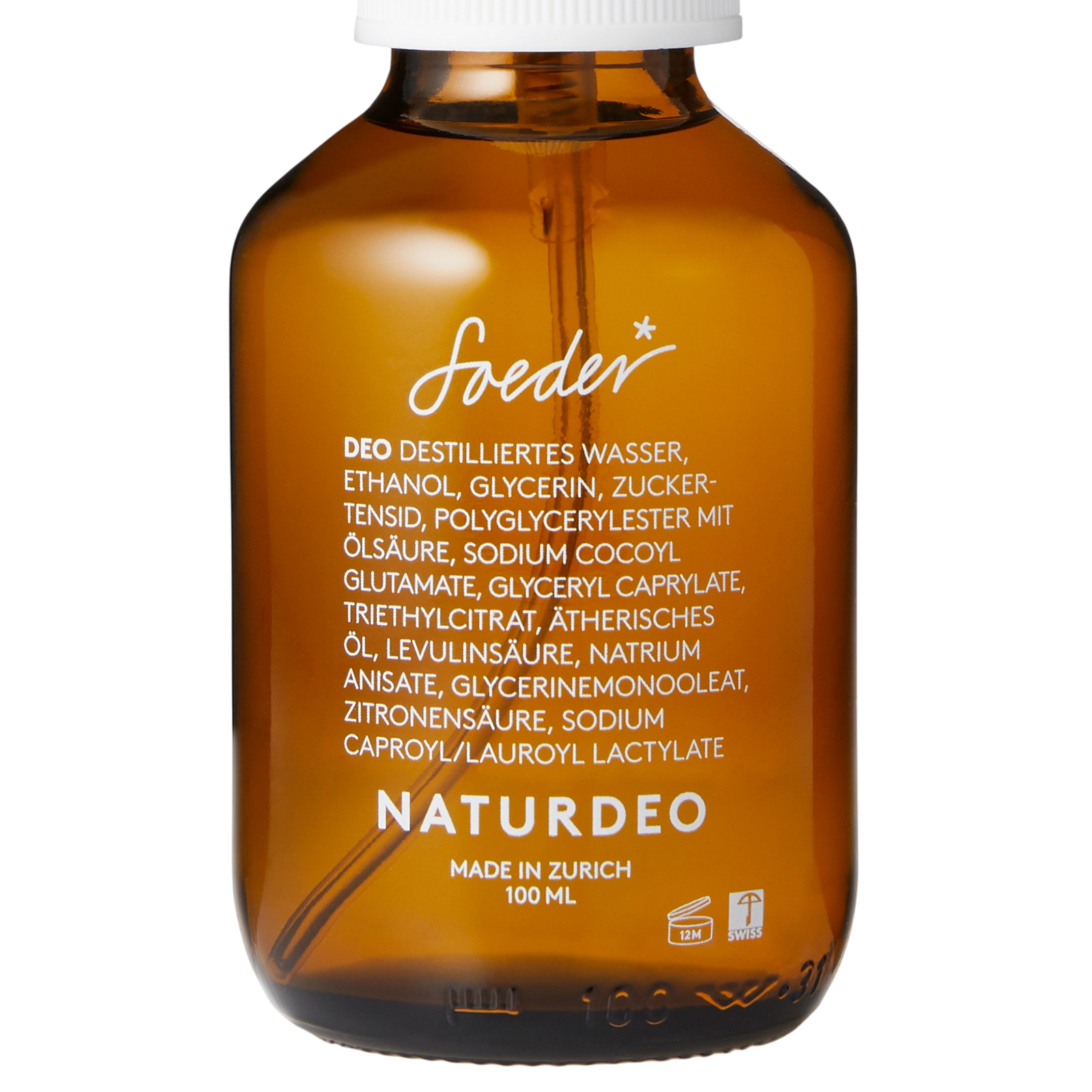 Déodorant naturel fleur d'oranger 100ml