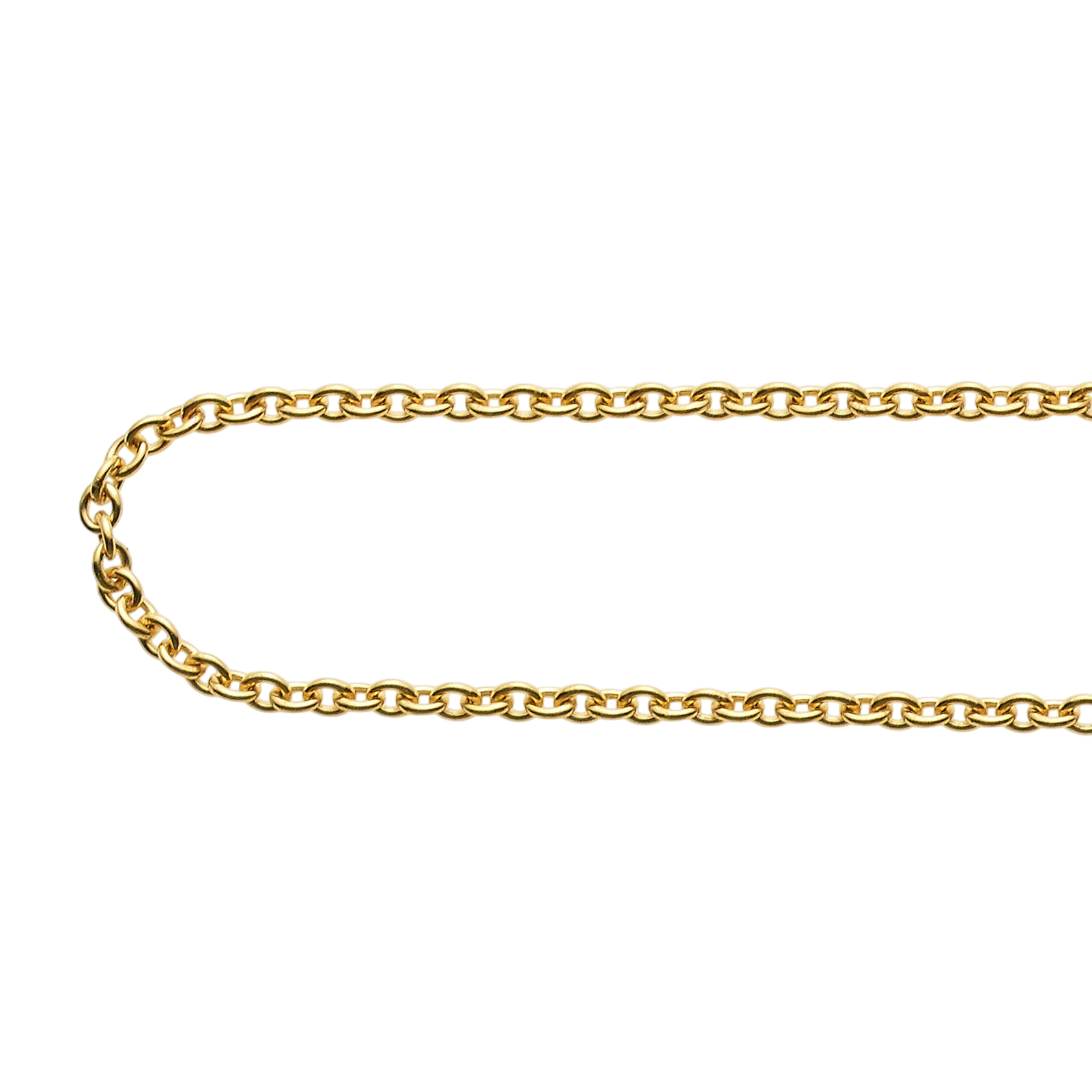 Collier 50cm doré avec pendentif coquillage