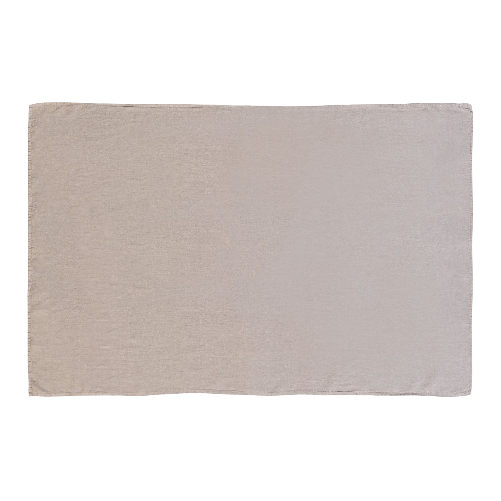 Linus uni, taupe Drap de dessus 240x270 cm