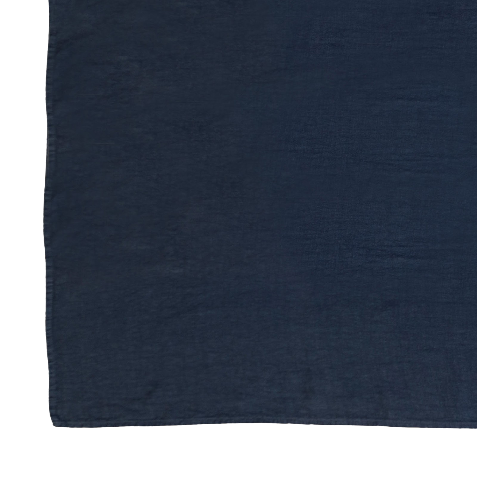Linus uni, indigo Drap de dessus 240x270 cm