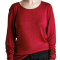 Bambus Sweater rot