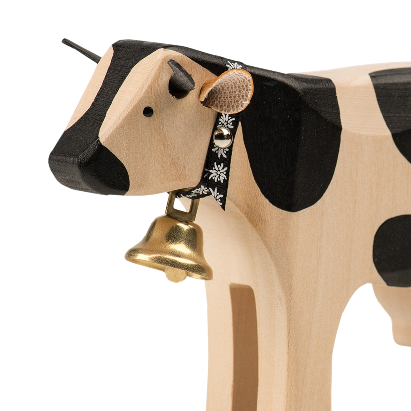 Trauffer Kuh 2 stehend Freiburger Holztier