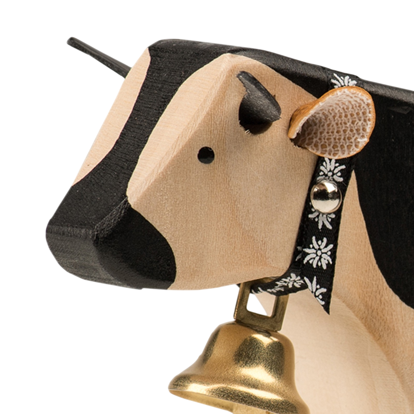 Trauffer Kuh 2 stehend Freiburger Holztier