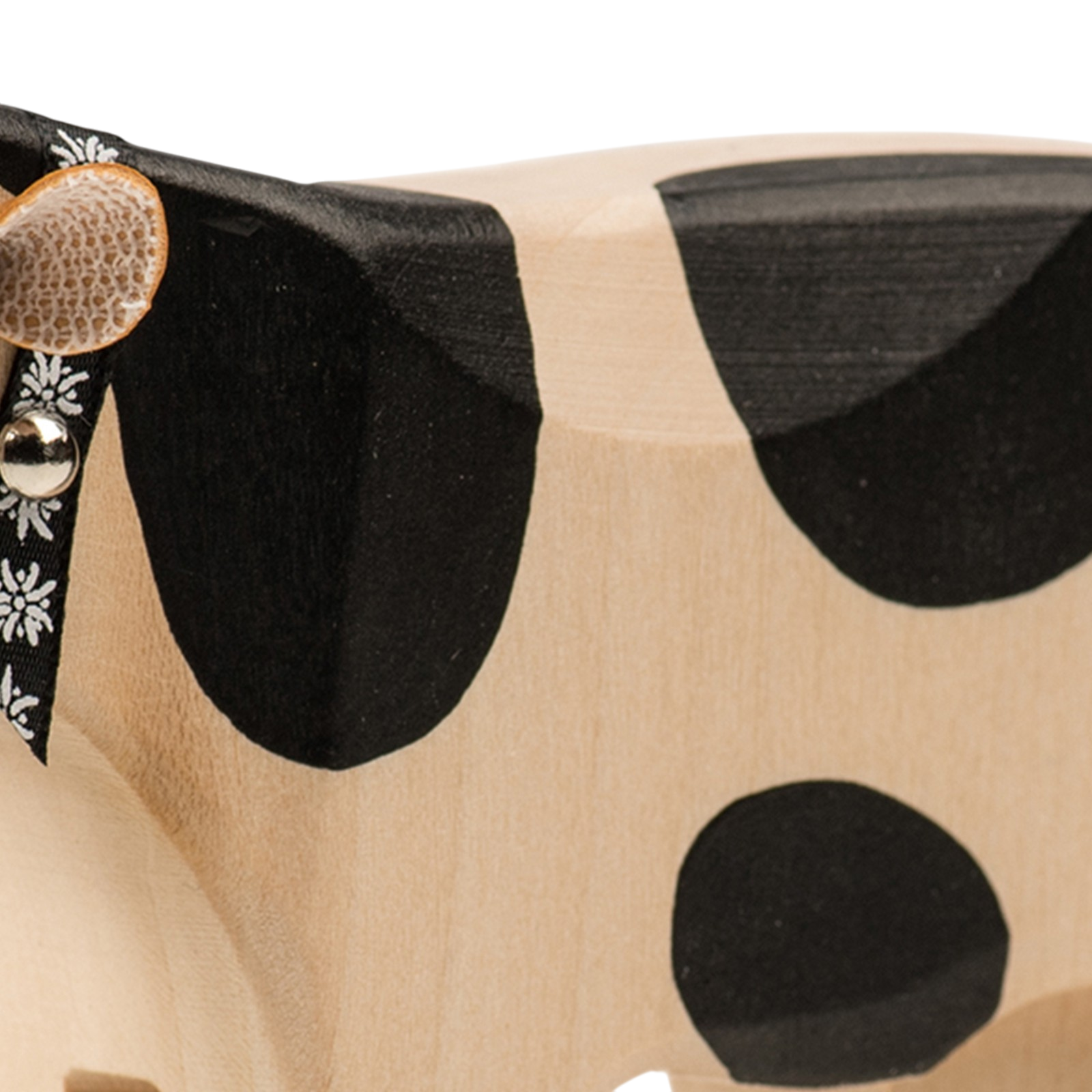 Trauffer Kuh 2 stehend Freiburger Holztier