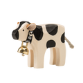 Trauffer calf with bell Fribourg wooden animal