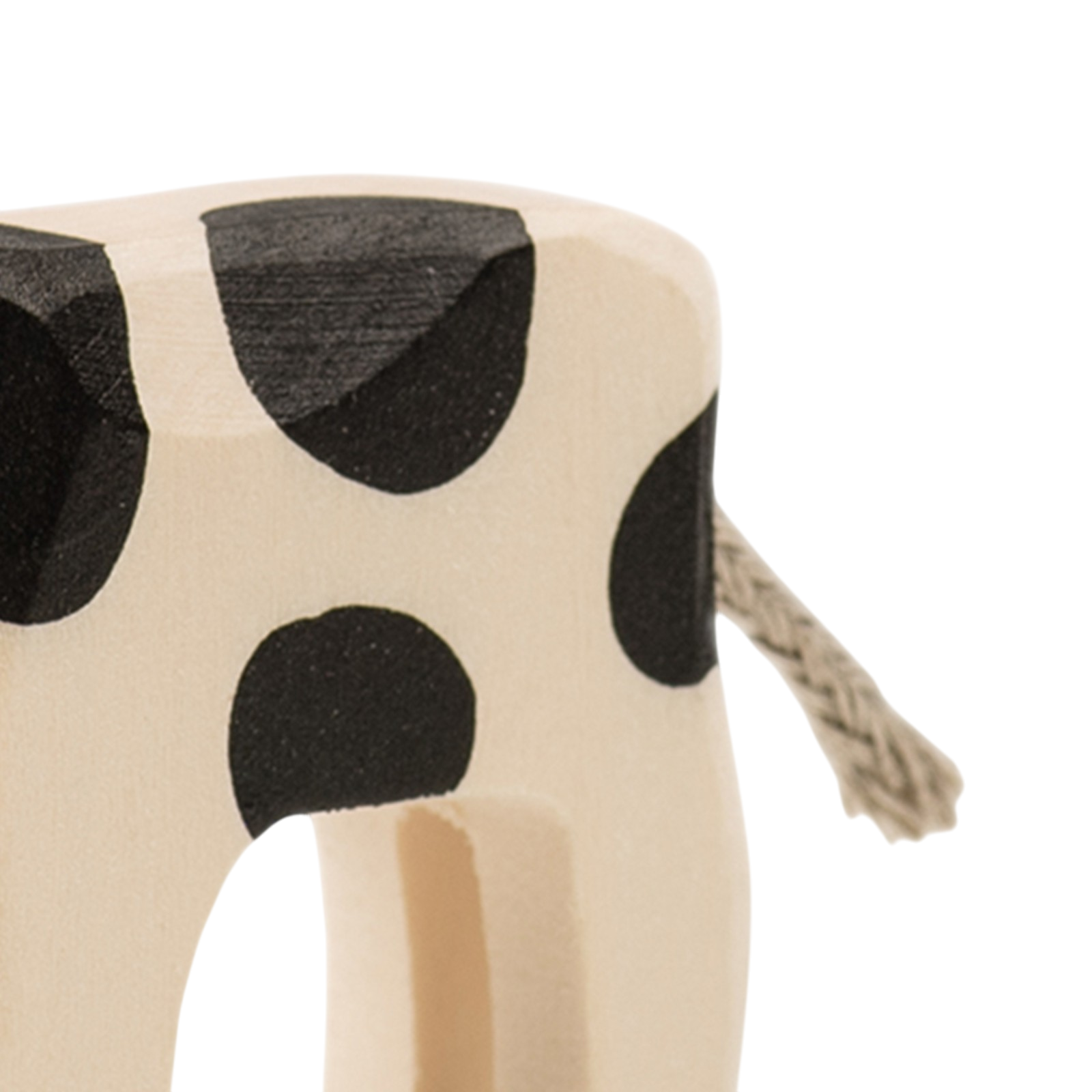 Trauffer Veau avec cloche Animaux en bois fribourgeois