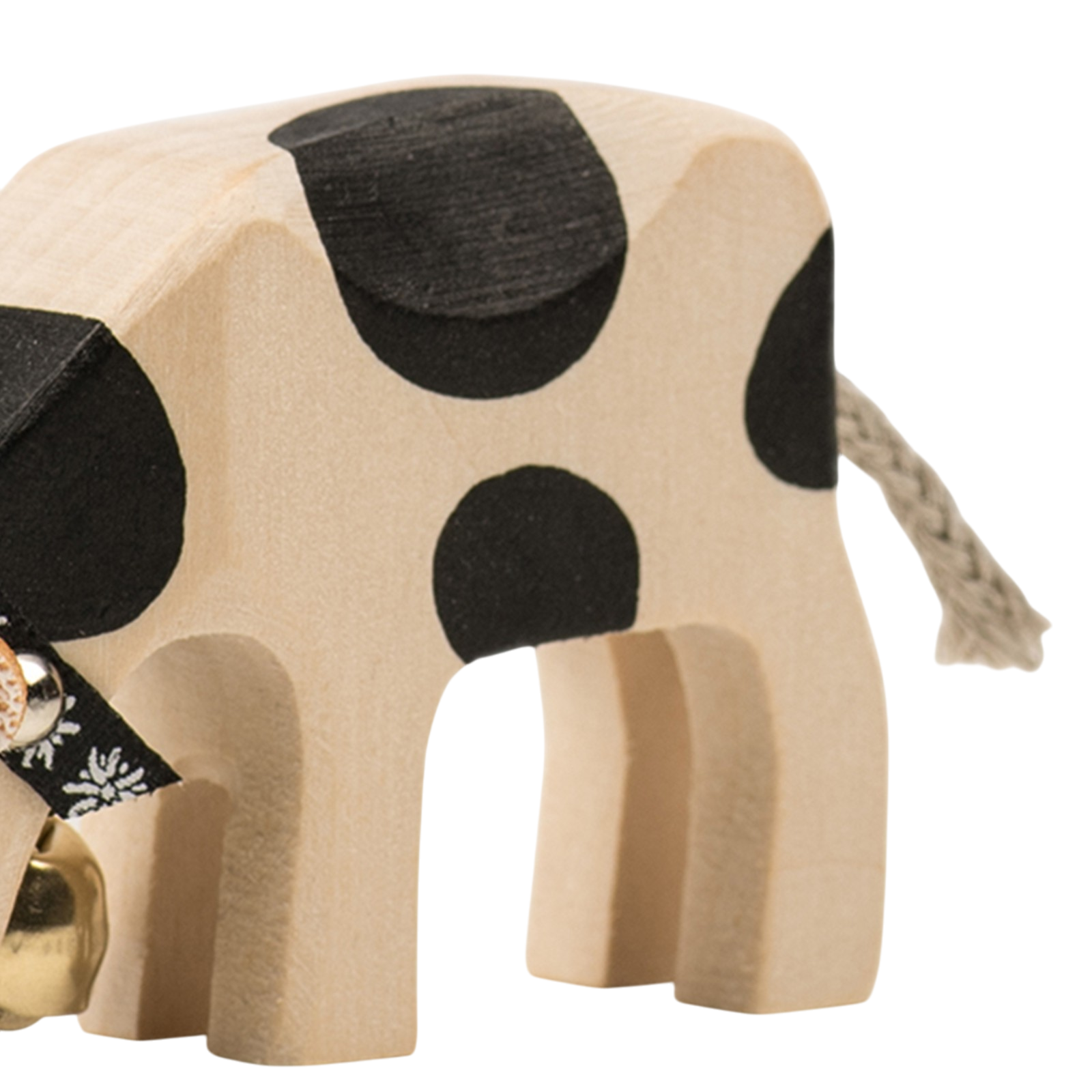 Trauffer Veau mangeur Animaux en bois fribourgeois