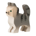 Trauffer cat Mr. Grey wooden animal Trauffer