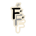 Buchstaben klein F