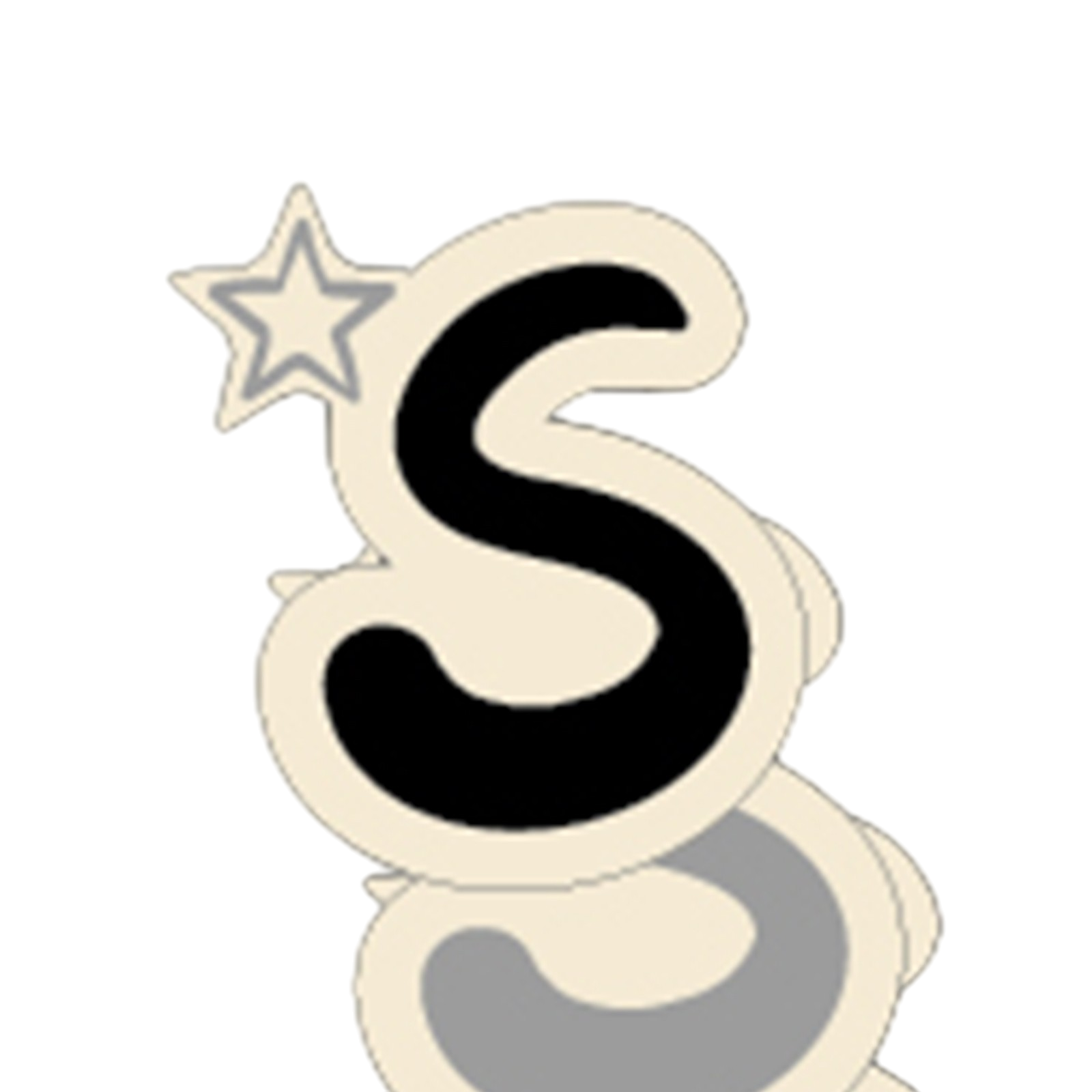 Letters small S