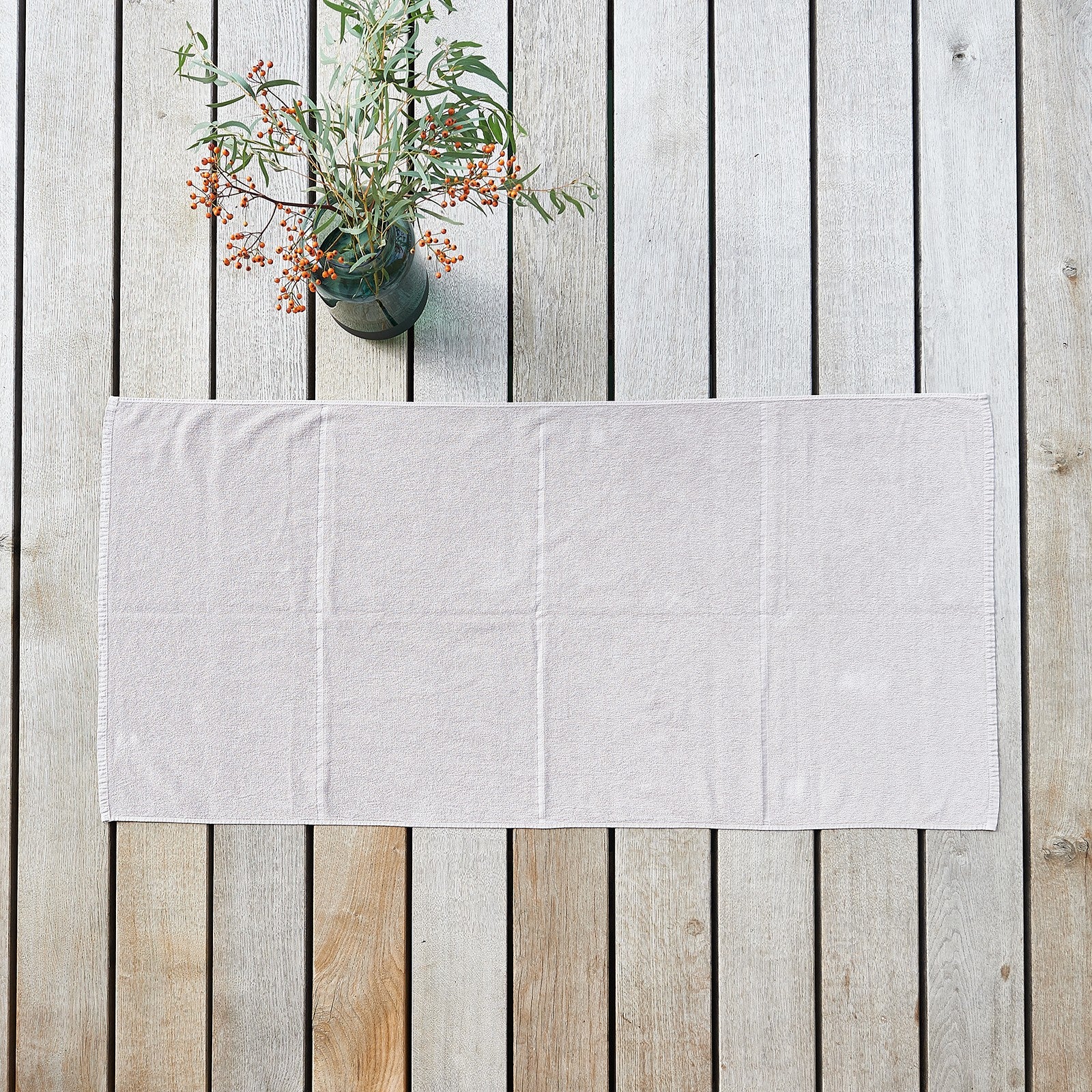 Tilda taupe, Duschtuch 70x140 cm