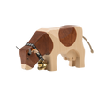 Trauffer Vache 2 mangeant Red Holstein