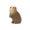Trauffer wooden figure marmot