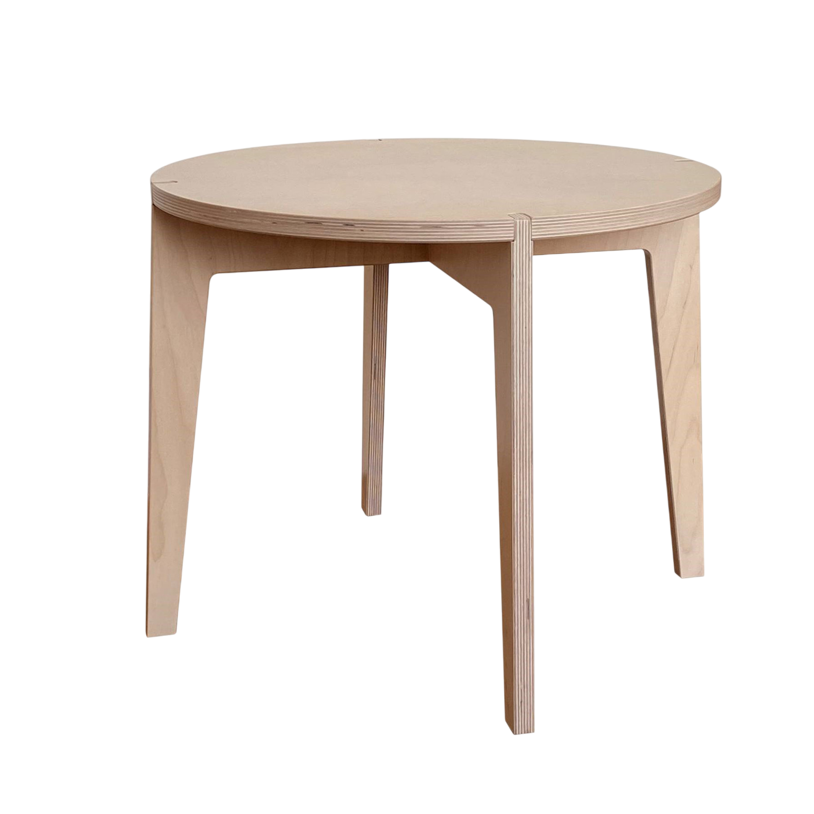 Kombiset, 1 Spieltisch rund, 2 Hocker (Farbe wählbar)