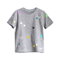 T-Shirt Triangles Grey