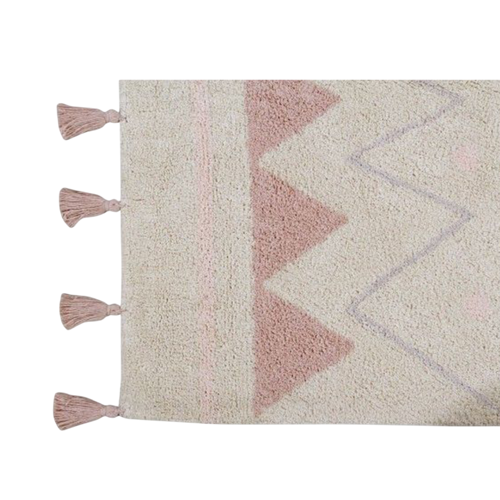 Tapis Azteca Natural Large - Vintage Nude