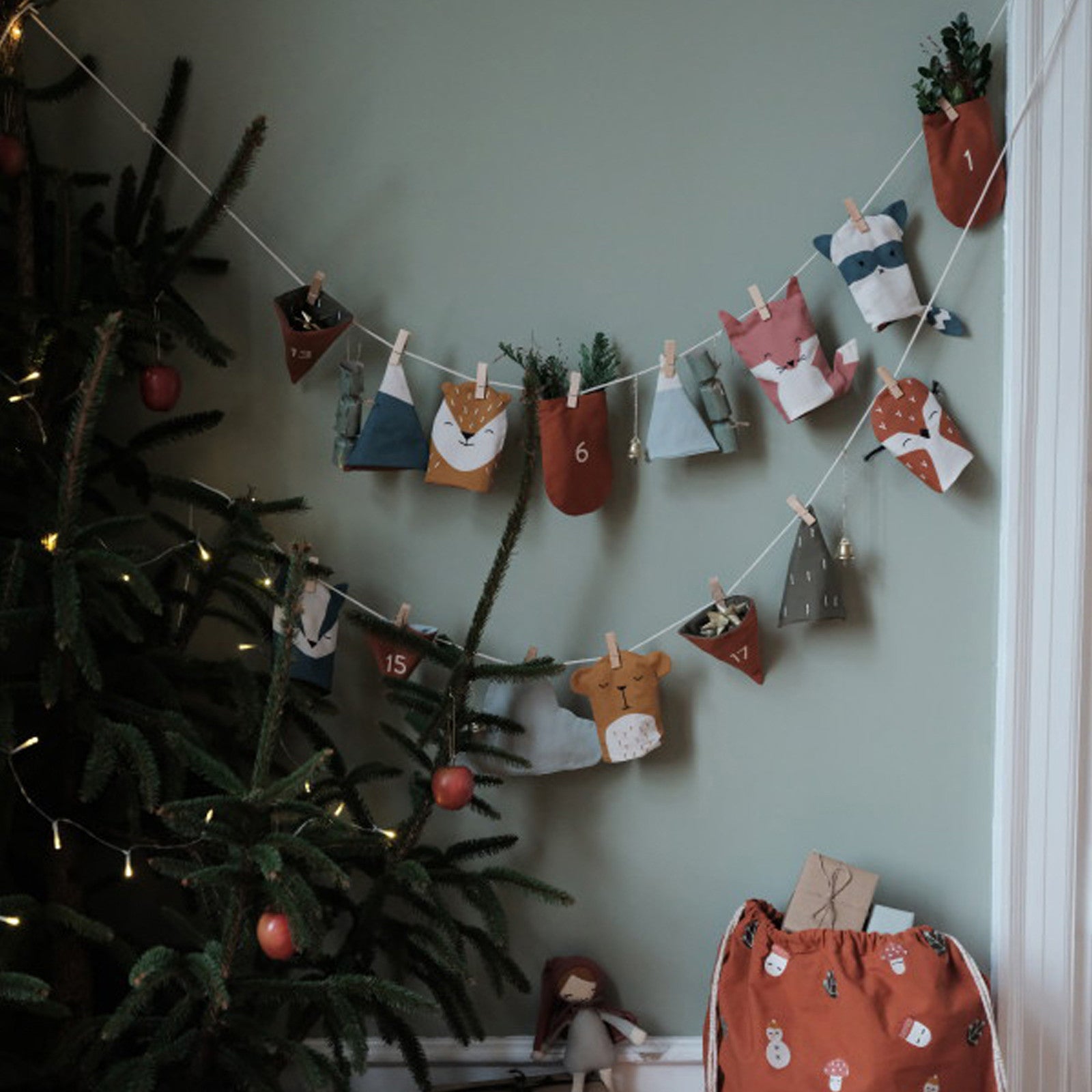 Calendrier de l'avent Woodland