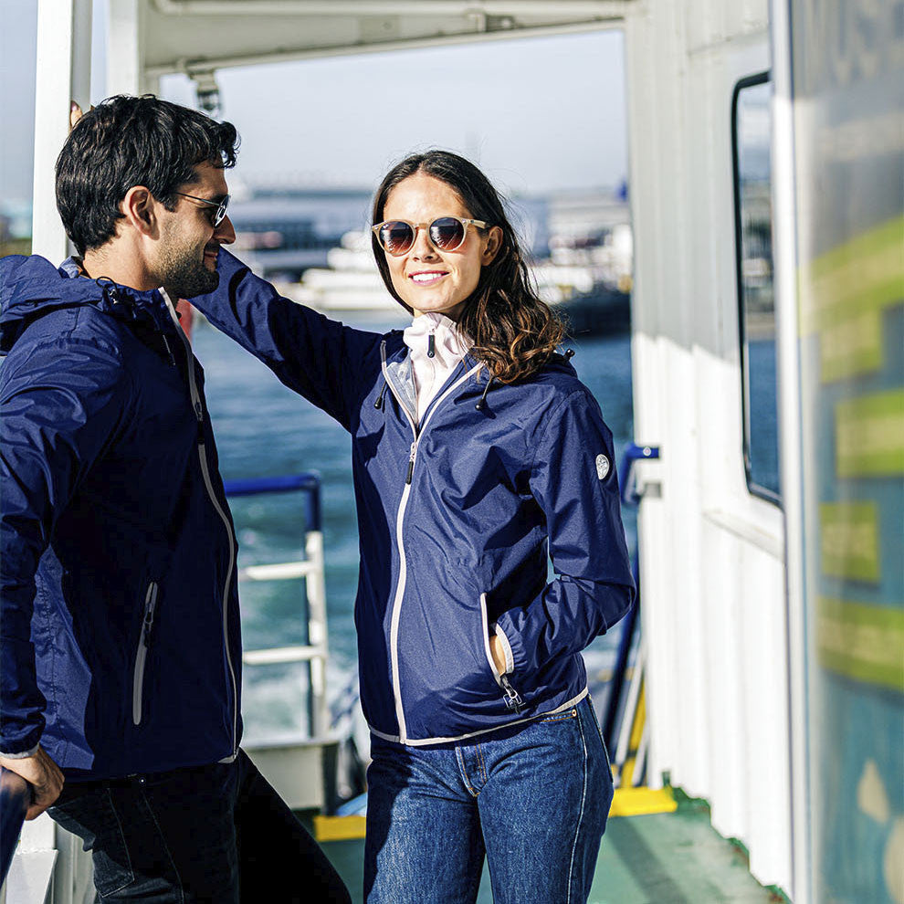 Women's rain jacket Shelter total eclipse