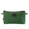Toiletry bag "Nessi" green, black lining