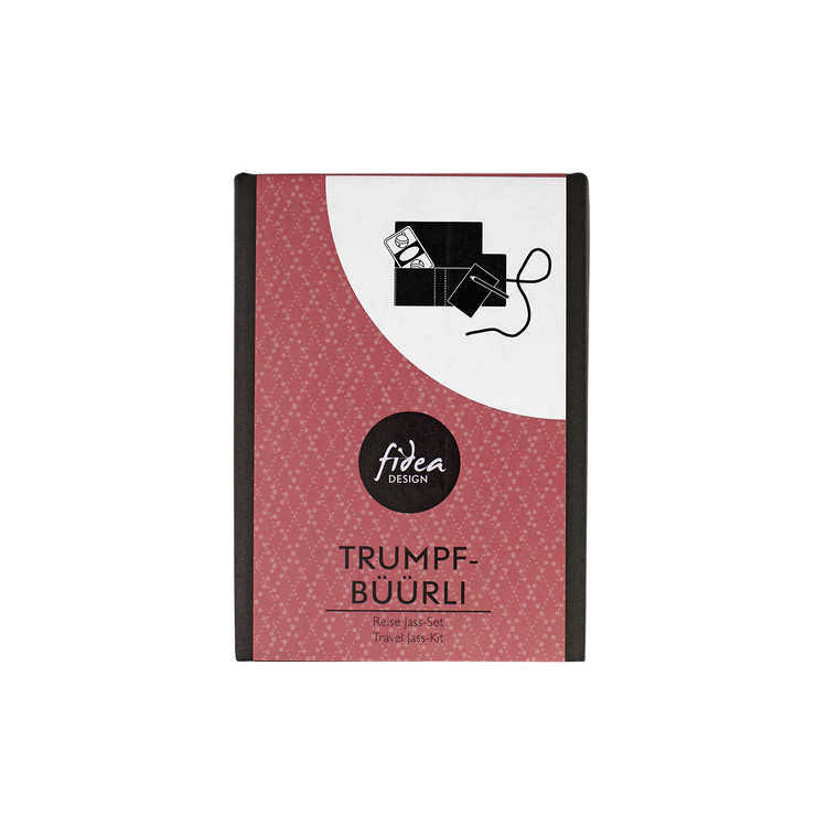 Trumpf-Büürli I Cartes suisses alémaniques Set de jass de voyage