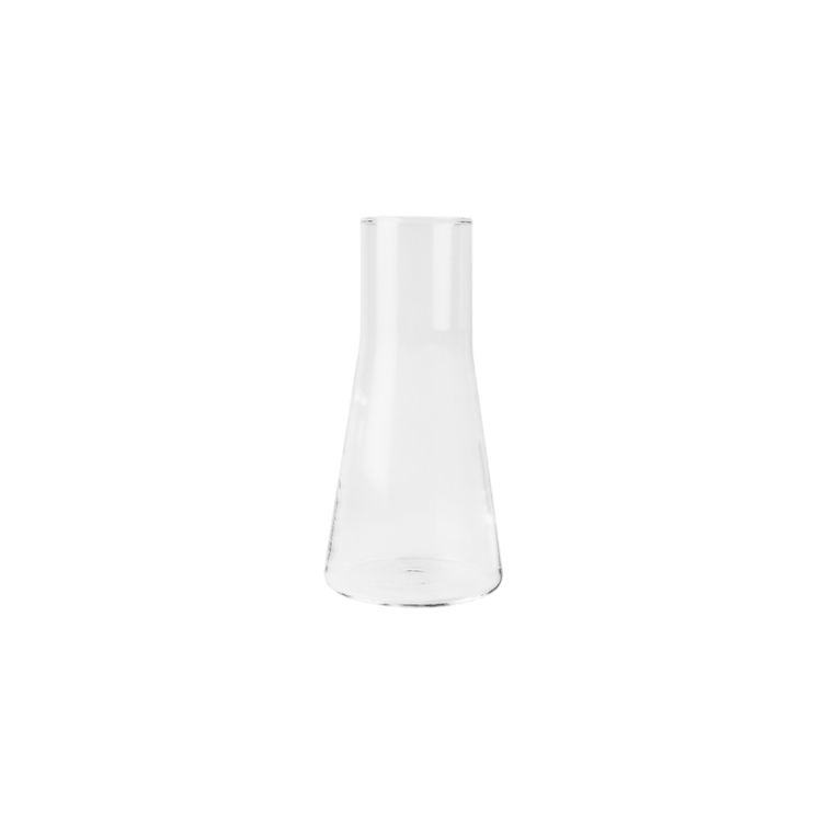 Thirst quencher I small vases mouth-blown, wooden scale