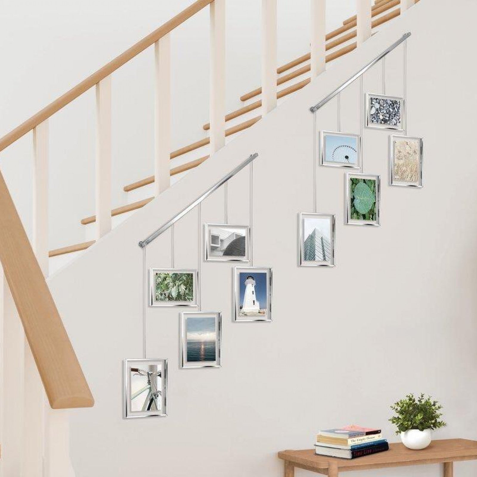 Cadre Exhibit, 70 x 66 cm, argenté