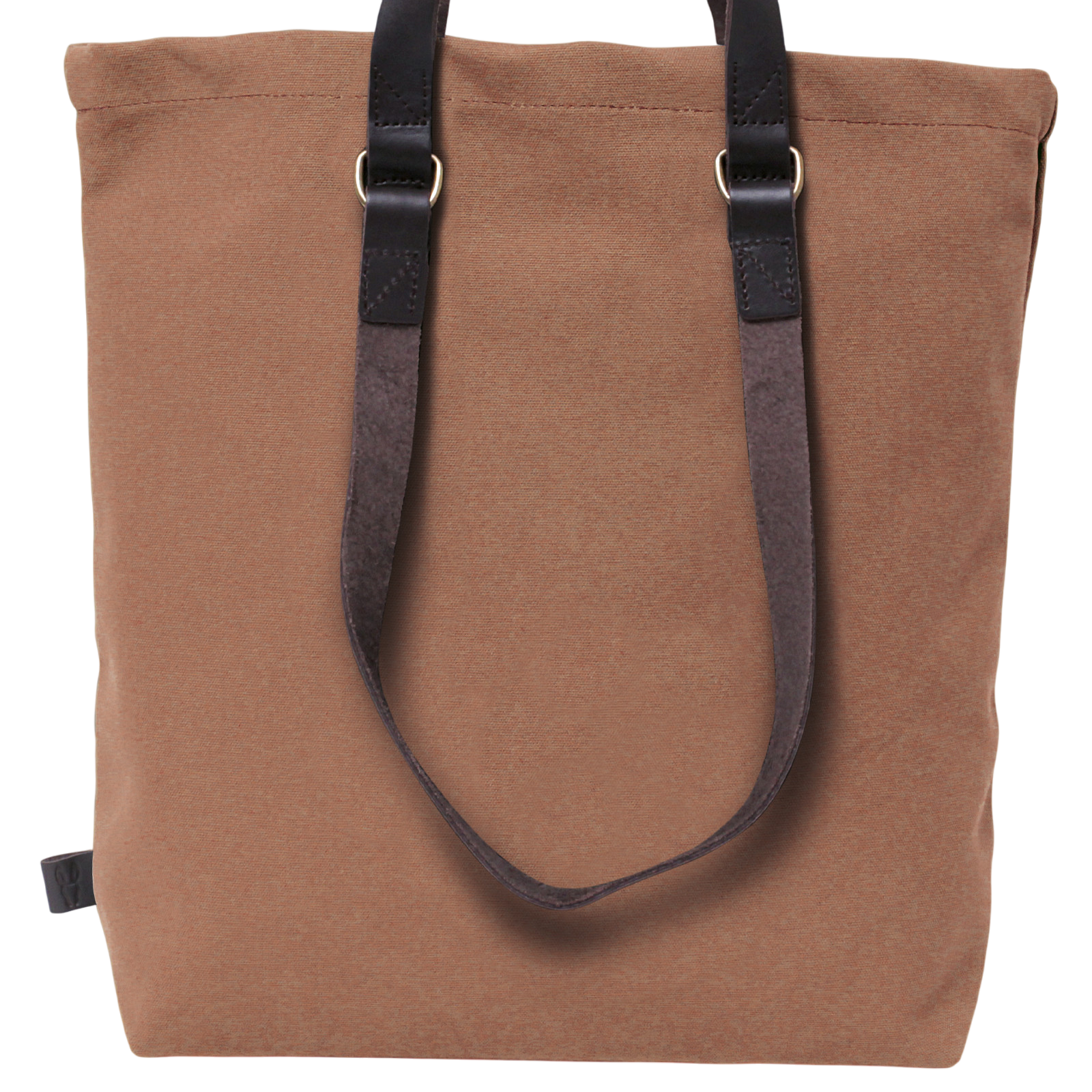 Shopper Sam mahogany, brown leather
