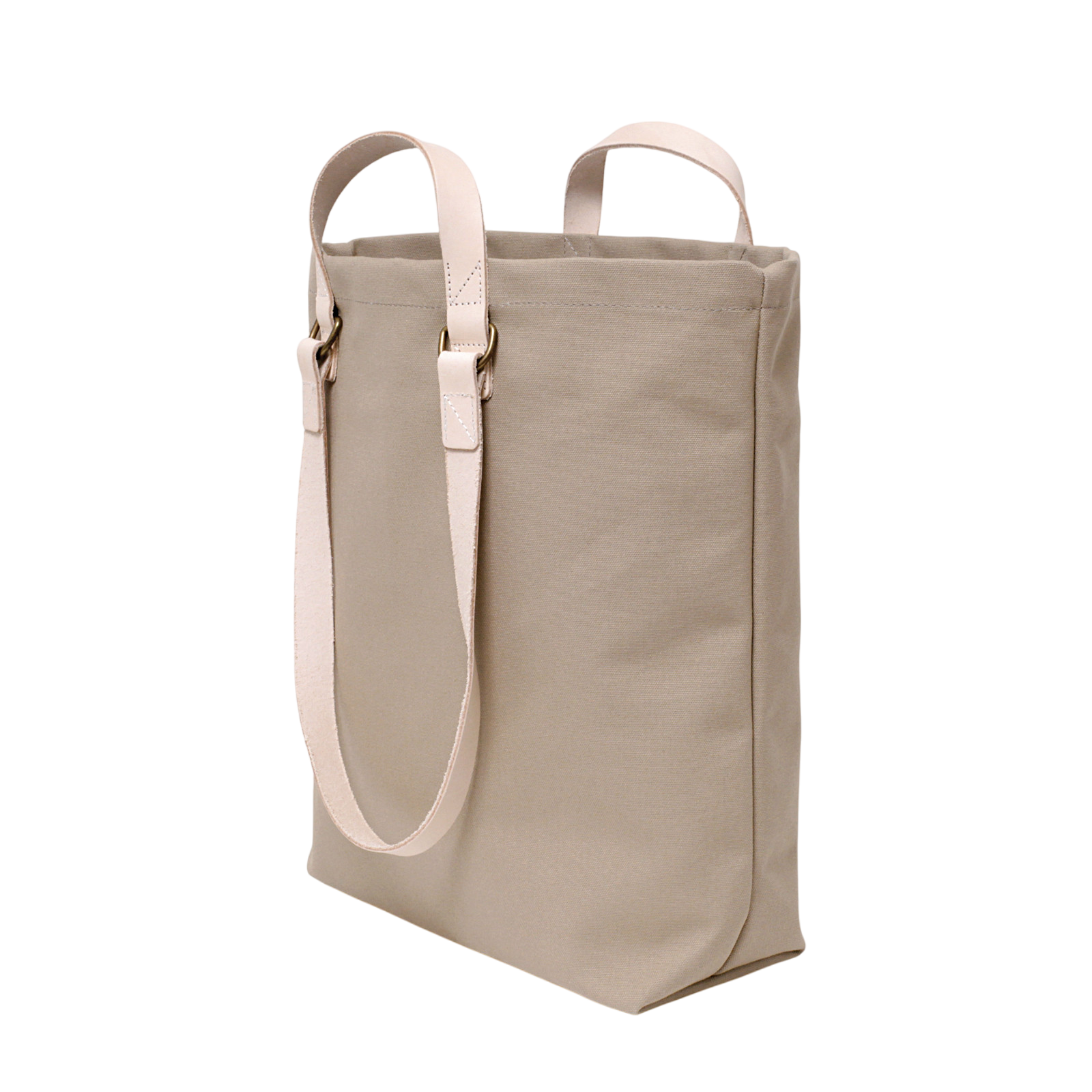 Shopper Sam Sable, cuir naturel