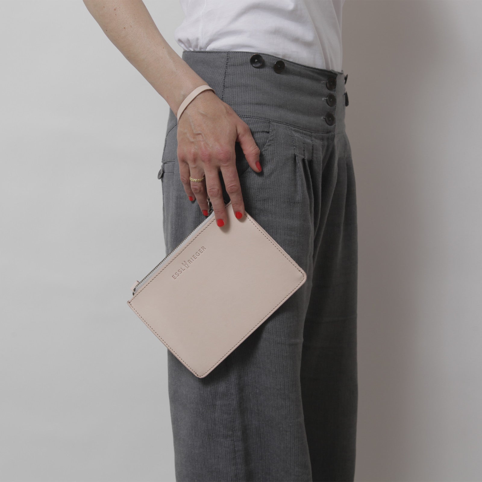 Clutch Chelsea leather nature