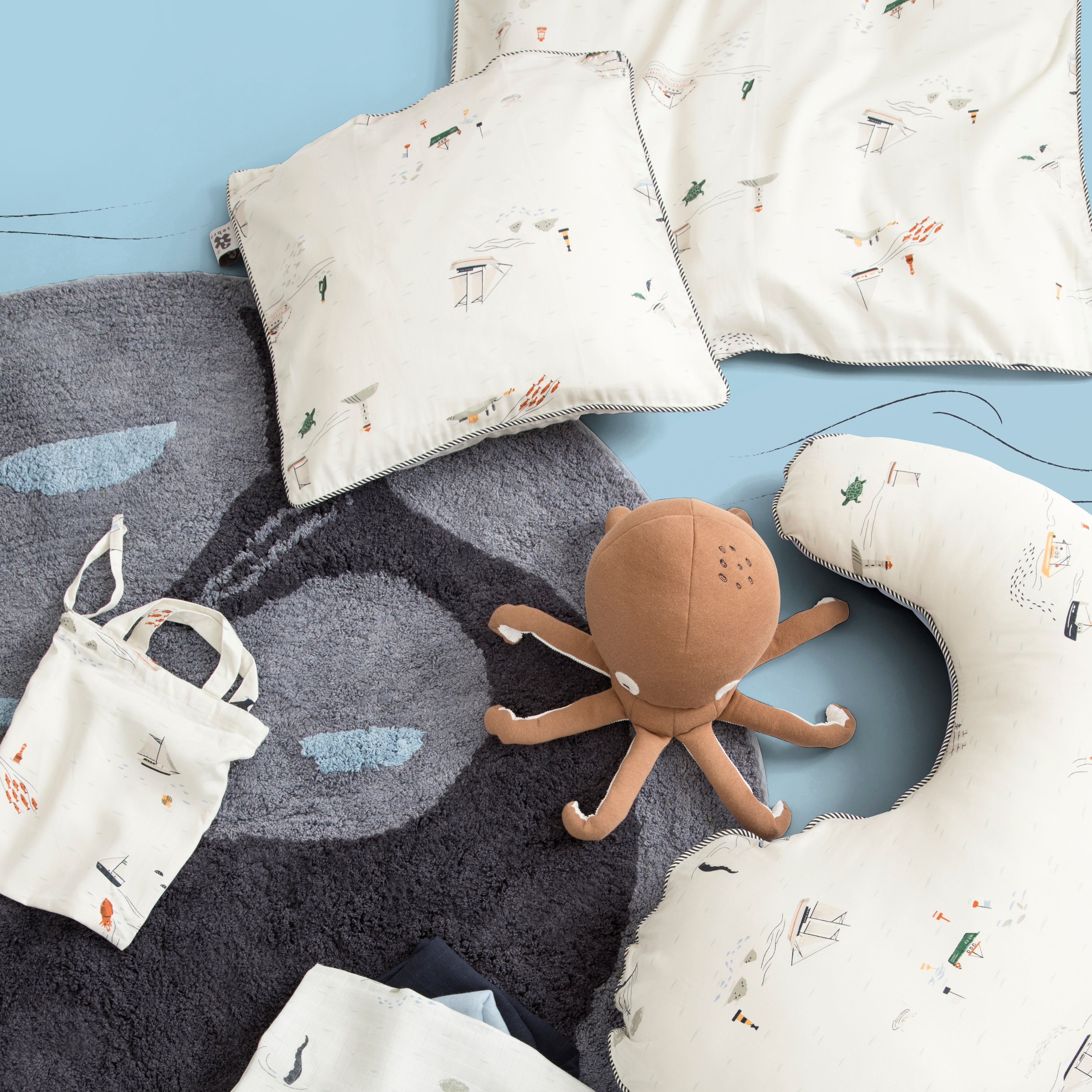 Literie 100x70 / 45x40, bébé, Seven Seas