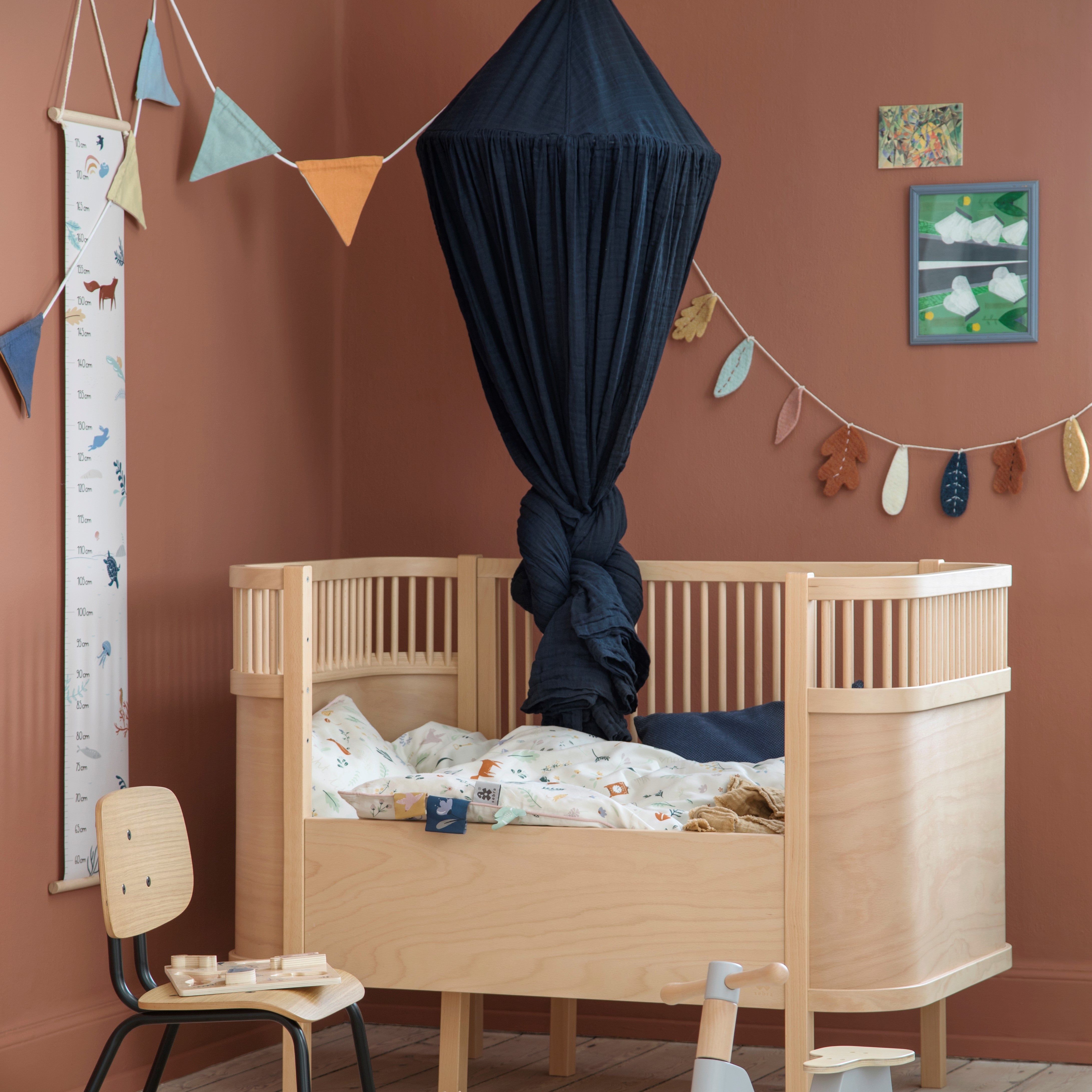 Baldachin, denim blue