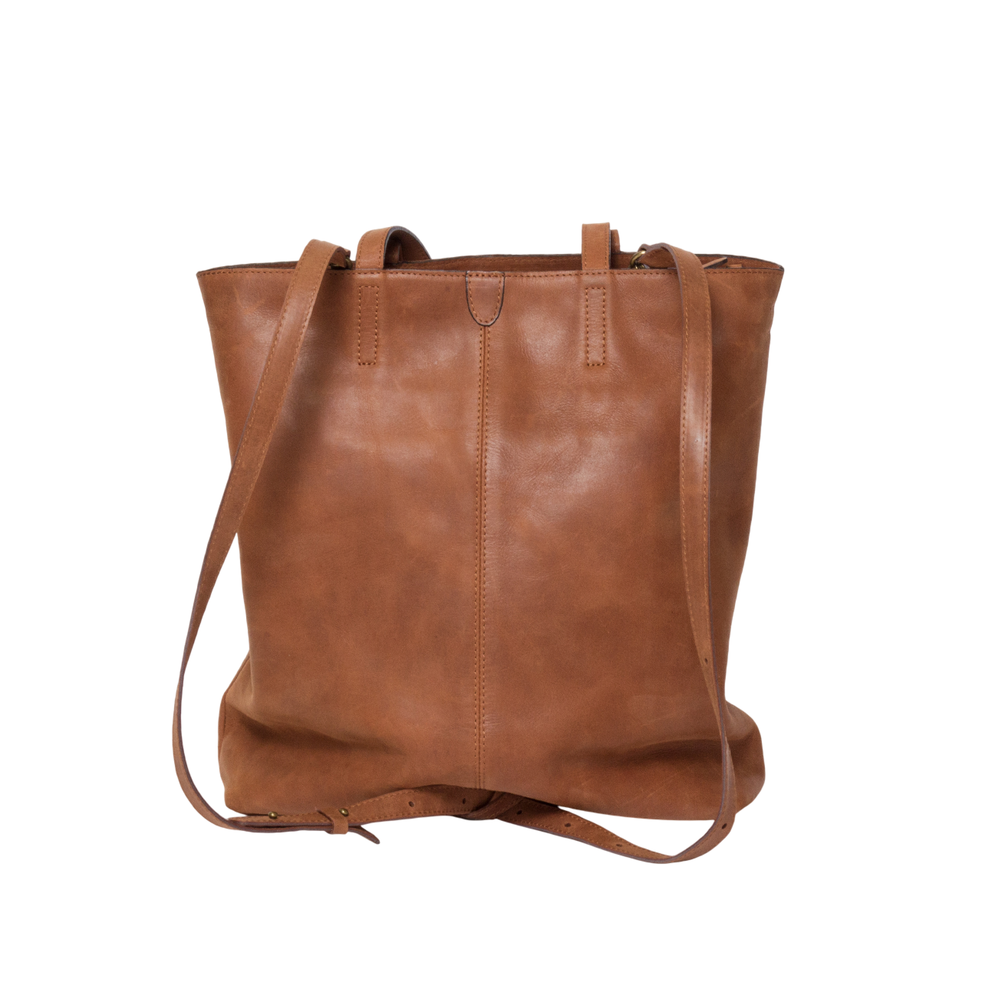 Tote Bag ZIP Plus Brown
