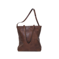 Tote Bag ZIP Plus Dark-Brown