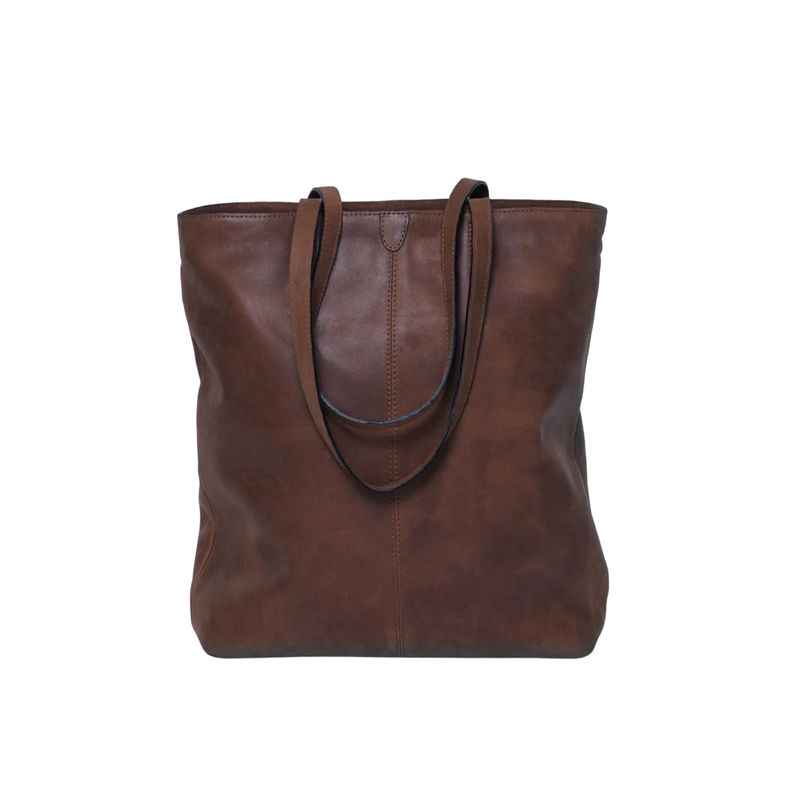 Tote Bag ZIP Plus Dark-Brown