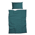 Housse de couette Louise vert foncé