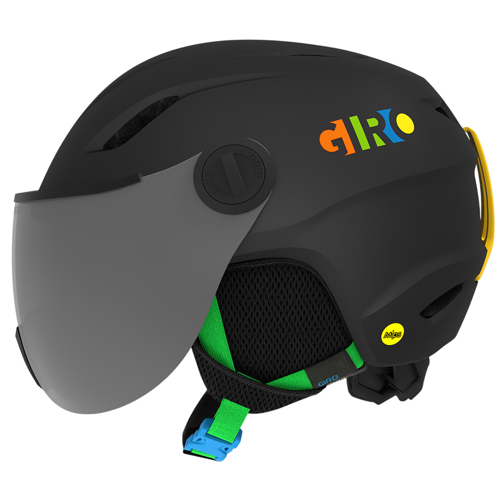 Casque de ski Buzz MIPS matte black/party blocks