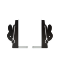 Miffy Peek-a-boo bookend - Black
