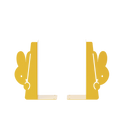 Miffy Peek-a-boo bookend - yellow